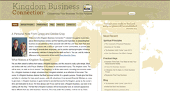 Desktop Screenshot of kingdombusinessconnection.com